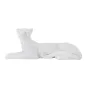 LEOPARDO Leżak Biały 38 12,5 15,3 cm